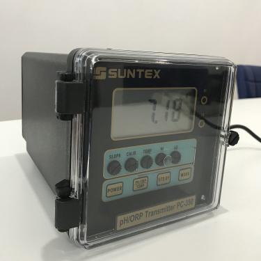 在線PH計 SUNTEX上泰 PH/ORP控制器PC-350酸度計，PH儀表