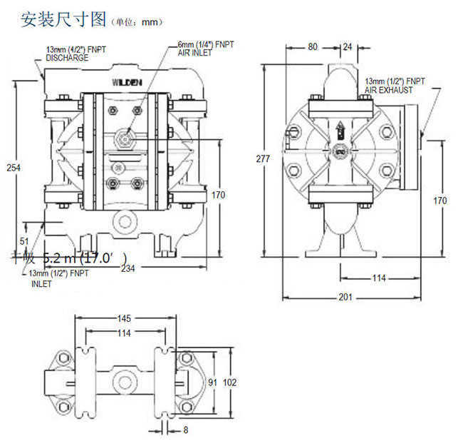 威爾頓工程塑料氣動(dòng)隔膜泵P100-PPPPP-TNU-TF-PTV詳情頁3-1 (1).jpg